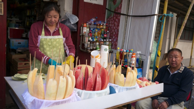 Obstverkauf-Shanghai