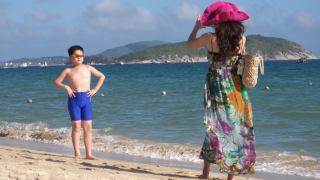 Urlaubsfoto-Yalong-Bucht