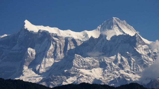 Annapurna-II-und-Westgletscher