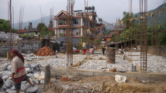 Neubau-Pokhara-erdbebensicher