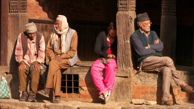 den-Tag-abwarten-Bhaktapur